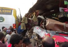 রাজবাড়ীতে ২ বাসের মুখোমুখি সংঘর্ষে নিহত ৫, আহত ২৪