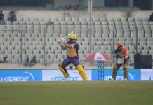 লিটন-জাজাই তাণ্ডবে ঢাকাকে হেসেখেলে হারিয়ে শুরু রাজশাহীর