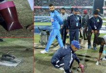 ভারতে চুল শুকানোর যন্ত্র-ইস্ত্রি দিয়ে পিচ শুকানোর চেষ্টা