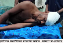 মুলাদীতে পূর্ব শত্রুতার জের ধরে পিটিয়ে আহত